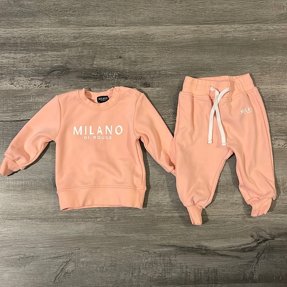 Milano Pink Jogger Set